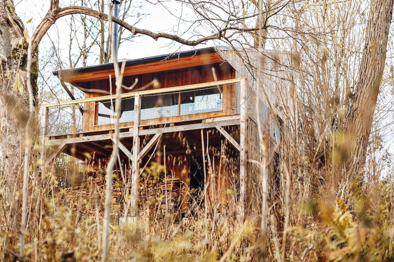 Tri Domky - Tiny Houses Depoltice Exterior photo