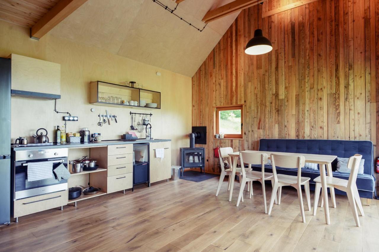 Tri Domky - Tiny Houses Depoltice Exterior photo
