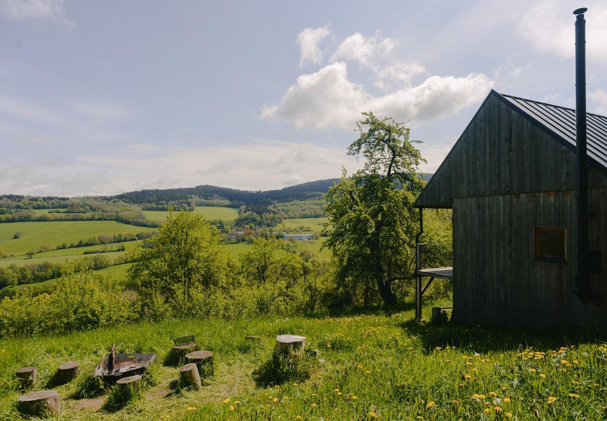 Tri Domky - Tiny Houses Depoltice Exterior photo