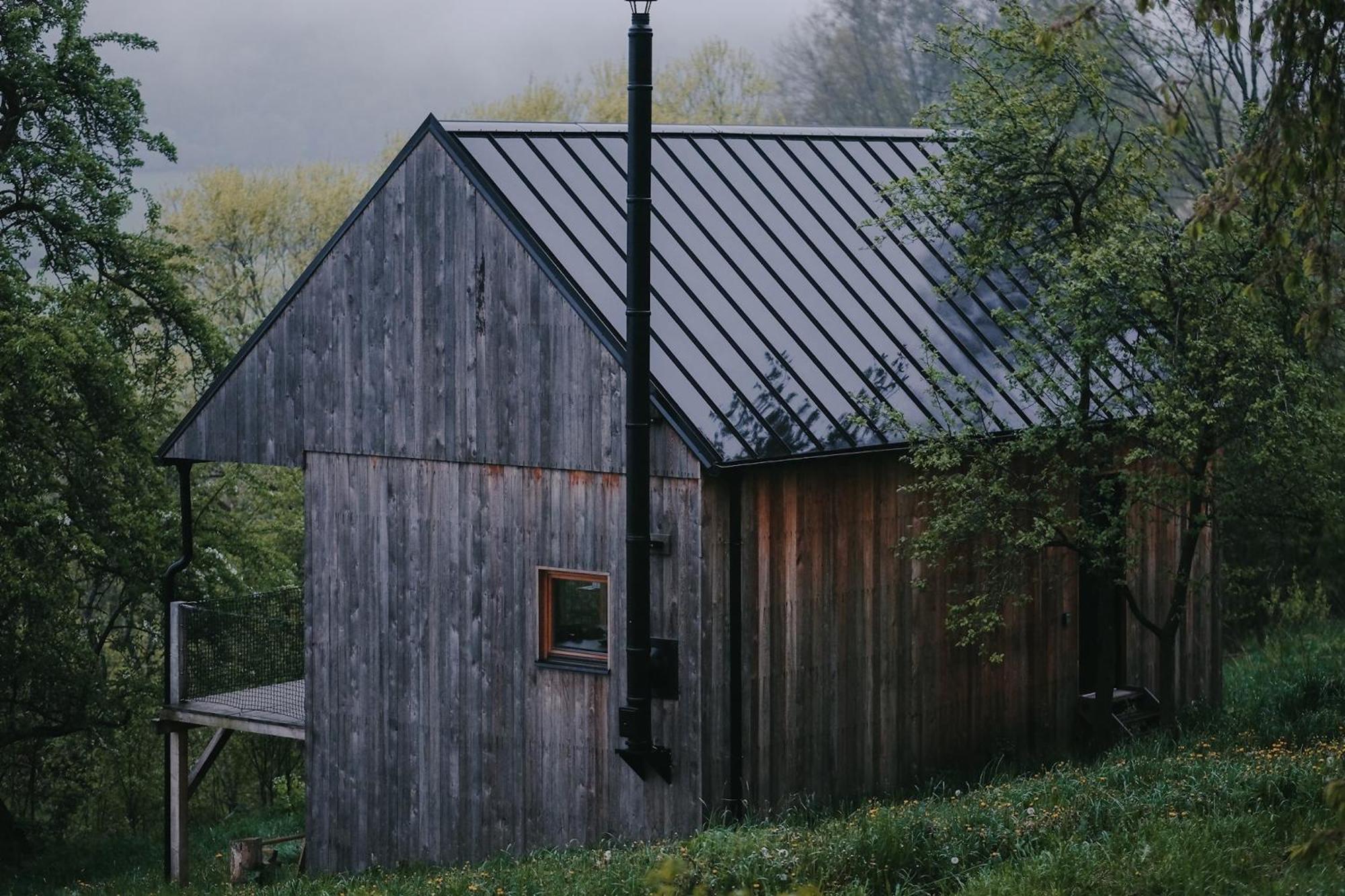 Tri Domky - Tiny Houses Depoltice Exterior photo